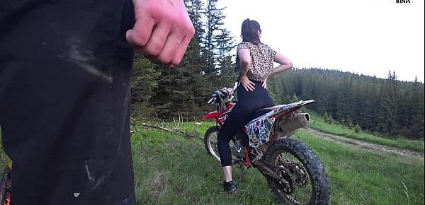  Brought Girlfriend to Forest It Fucked In Ass With Cum On Face